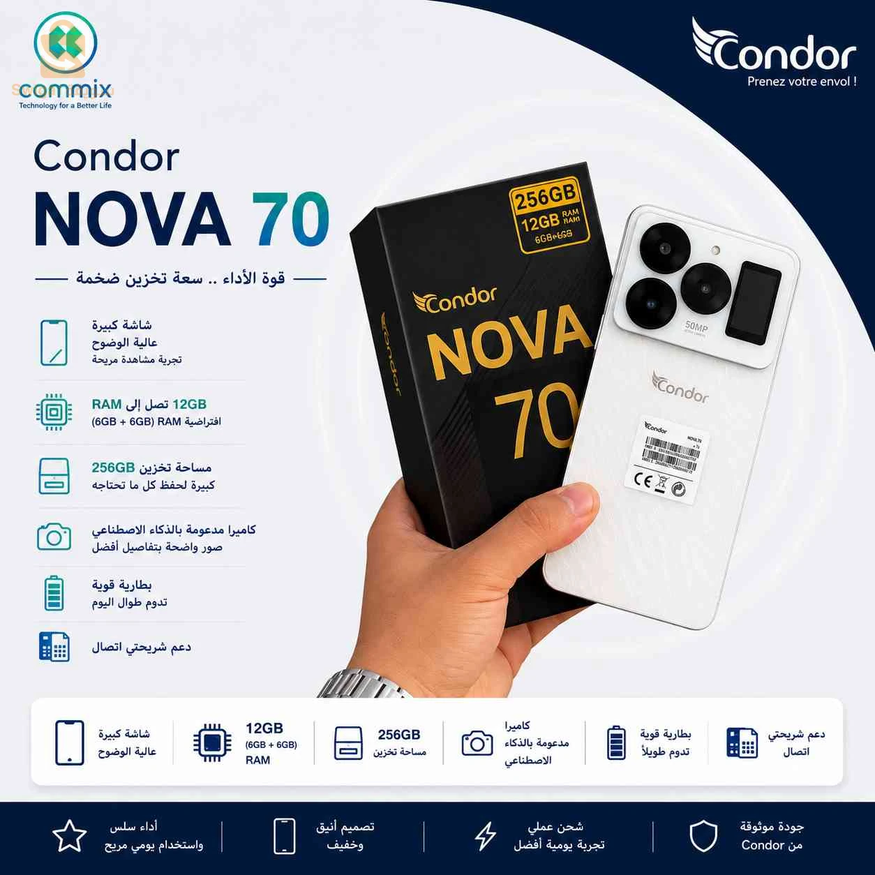 256 /Condor Nova 70(6+6)