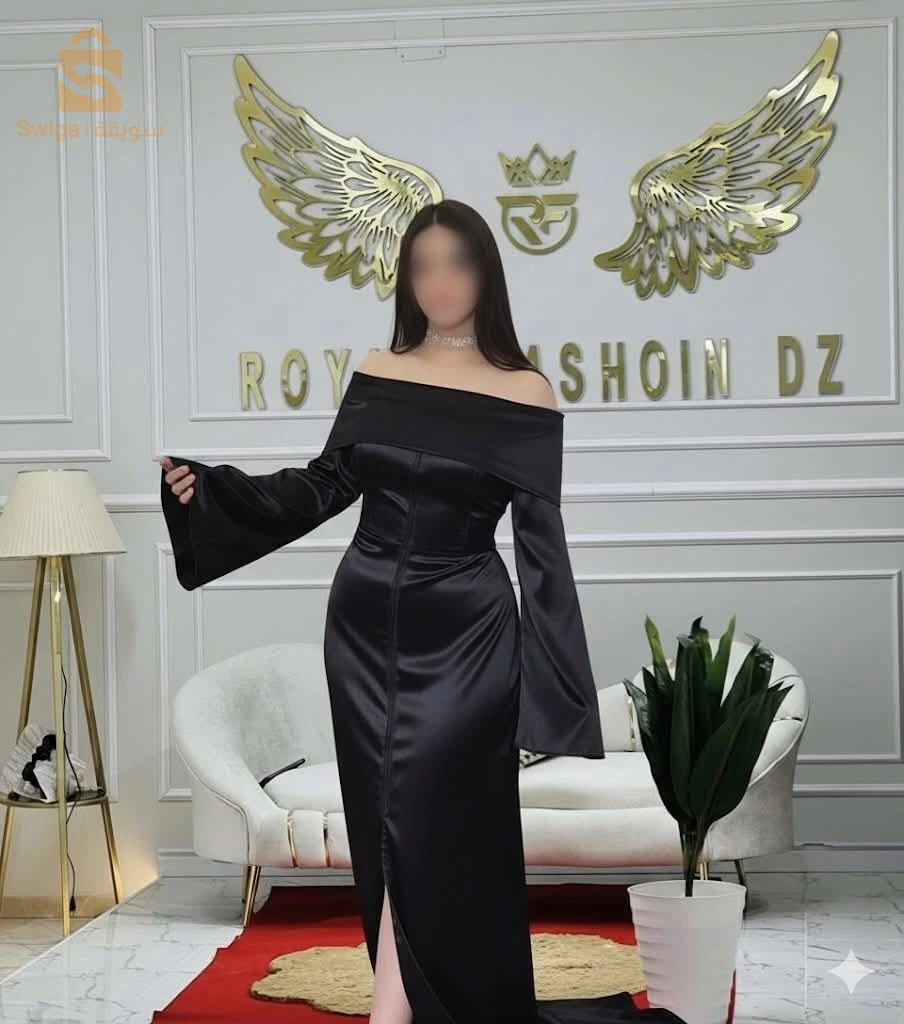 Caftan off shoulder jamais porter