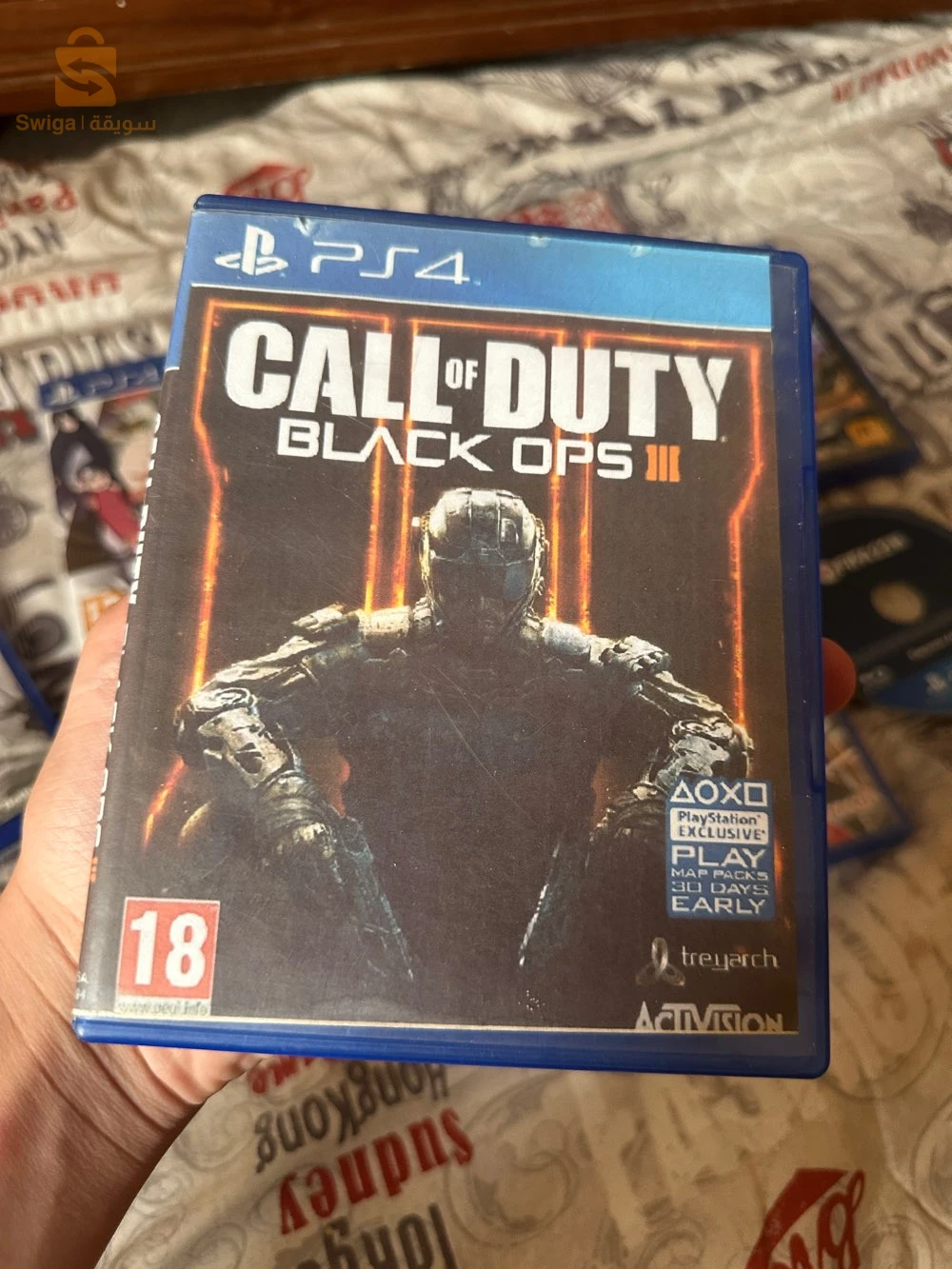 les cd ps4 
قاع بمليون ونص