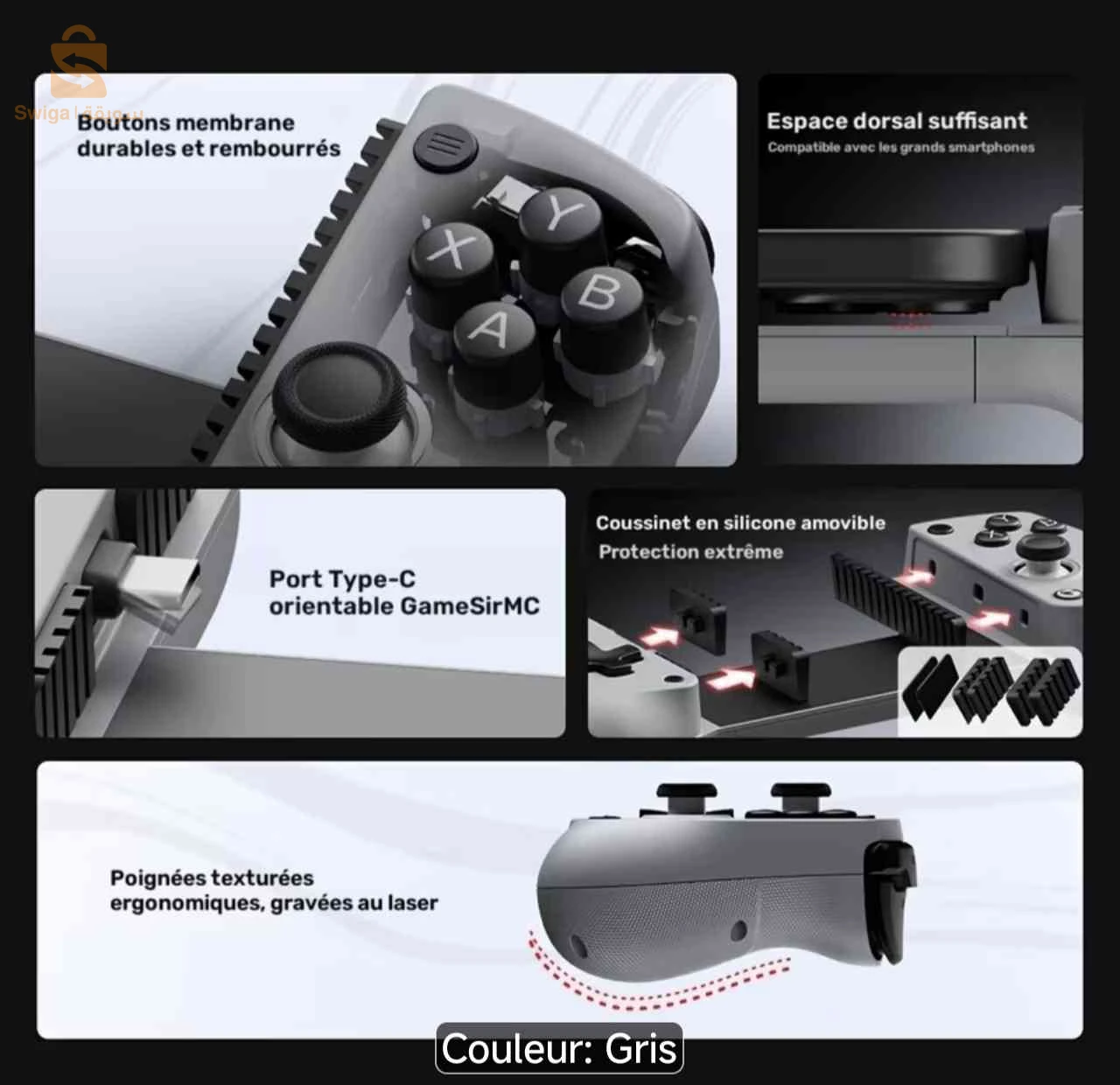 Manette de Jeux Mobile Gamesir