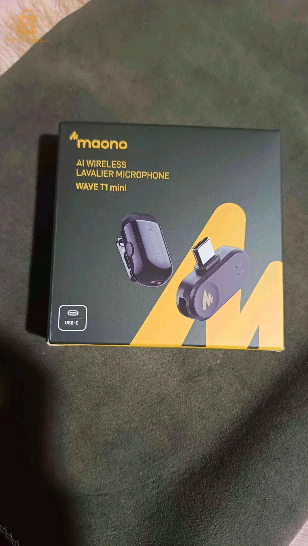 ميكروفون لاسلكي Wireless microphone 
Maono ✅