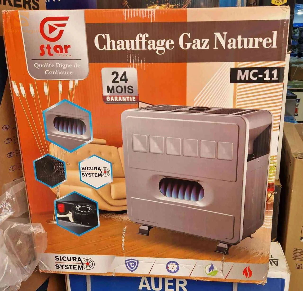 chauffage gaz STAR