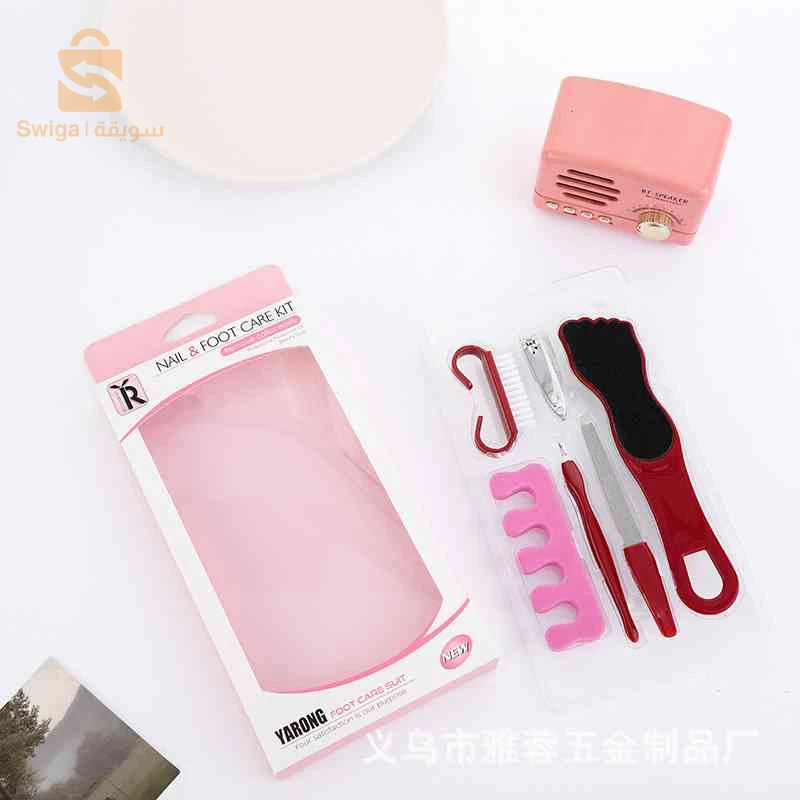 Kit de Pédicure et Manucure Élimination des Callosités Soin des Ongles et Pieds Doux - مجموعة العناية بالأظافر والقدمين المتكاملة