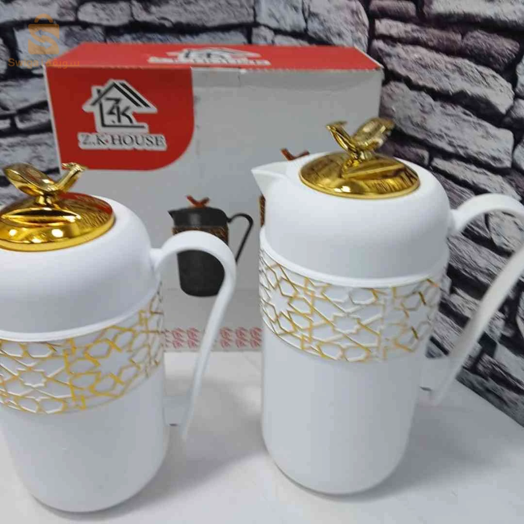 ☕️ طقم ترموس عصري وأنيق (2 قطعتين)، لمسة فخامة لضيوفك ومطبخك - Lot de 2 Thermos Qualité