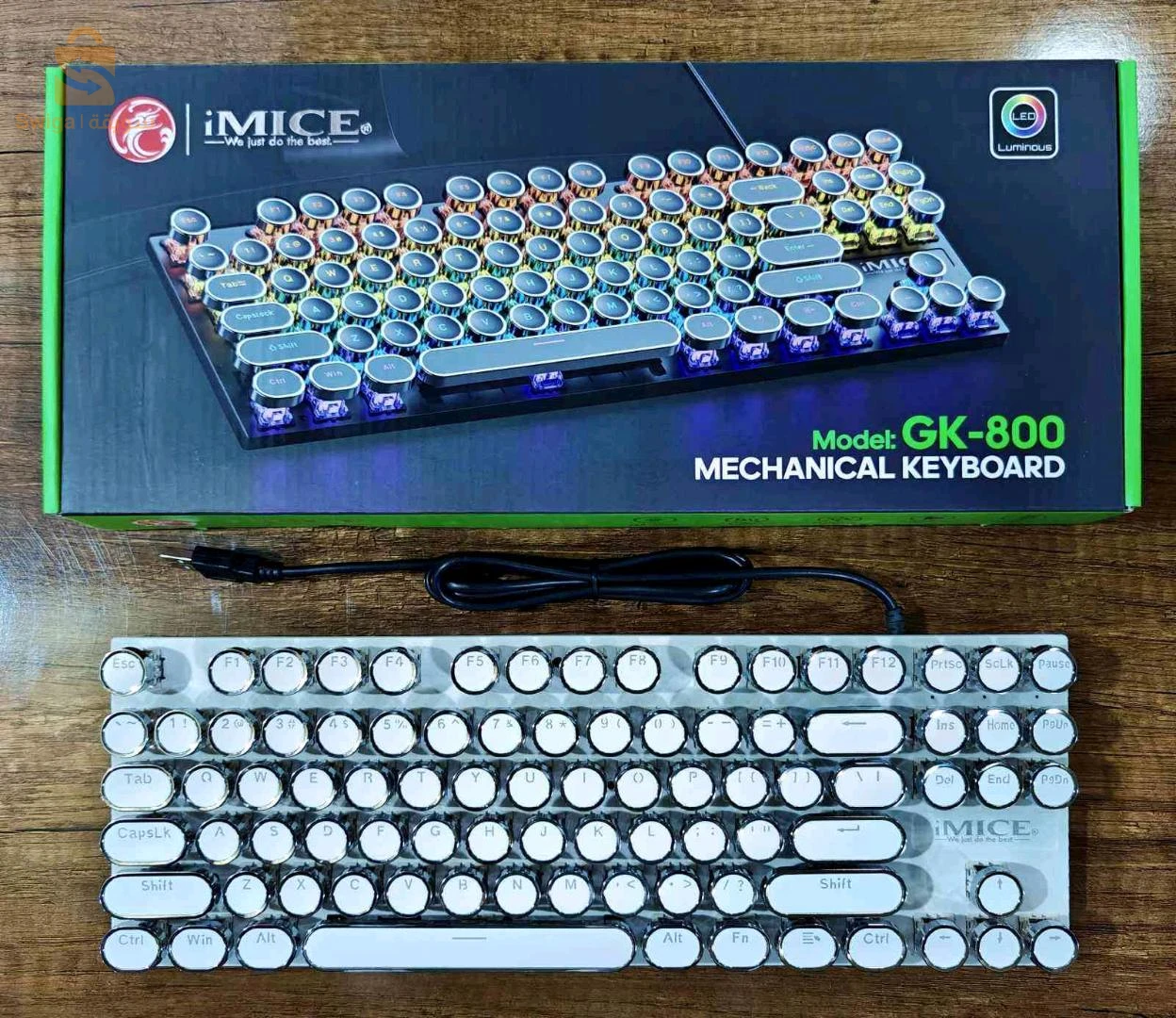 Clavier Gamer Mécanique iMICE GK-800 - لوحة مفاتيح ميكانيكية