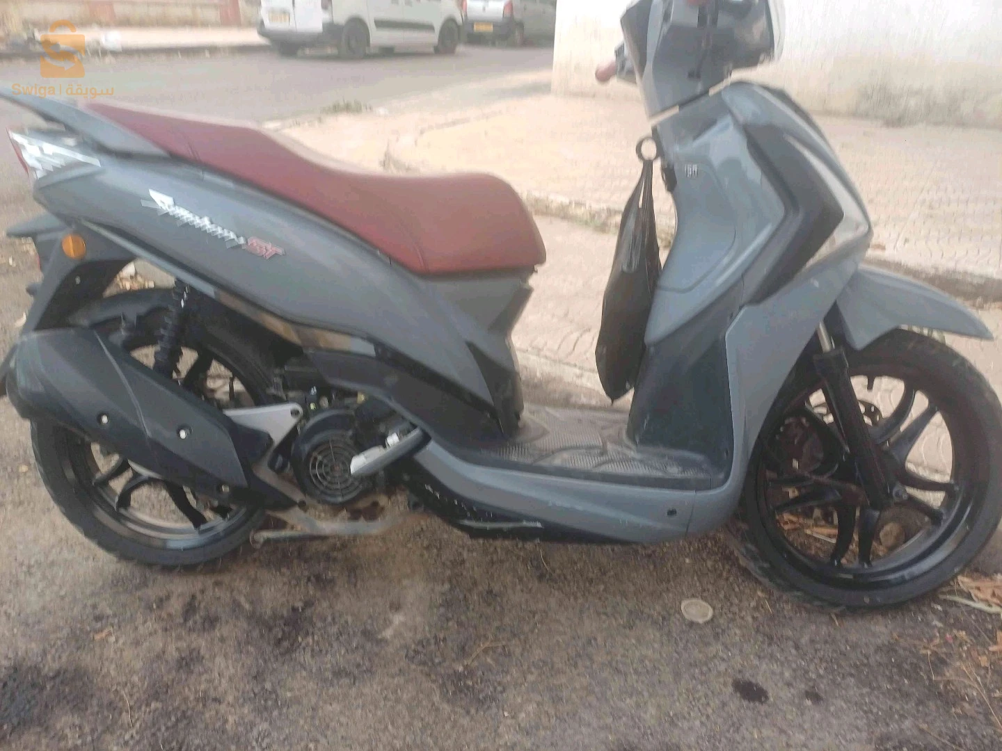 sym st 150 l.ans 2025 mach 8000 lita ta3 lkarinag 8.5/10 فيه تخباش خفيف