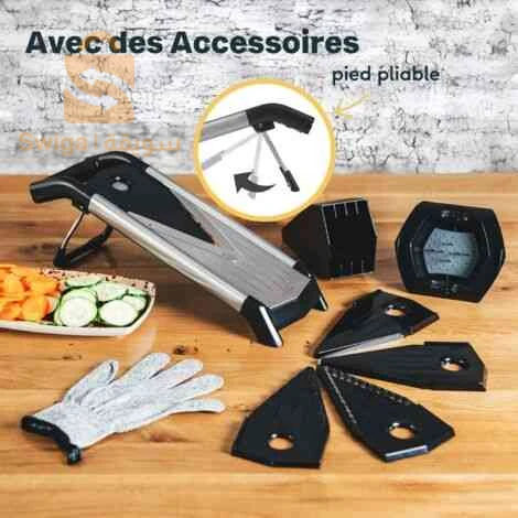 Mandolin 5en1 professional inox