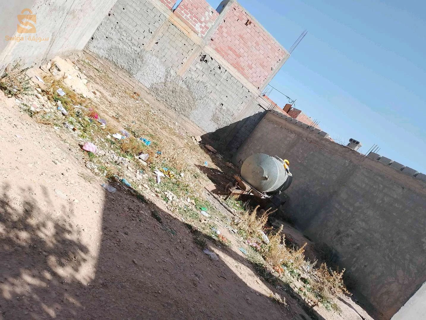 قطعة ارض للبيع او تبديل بسيارة