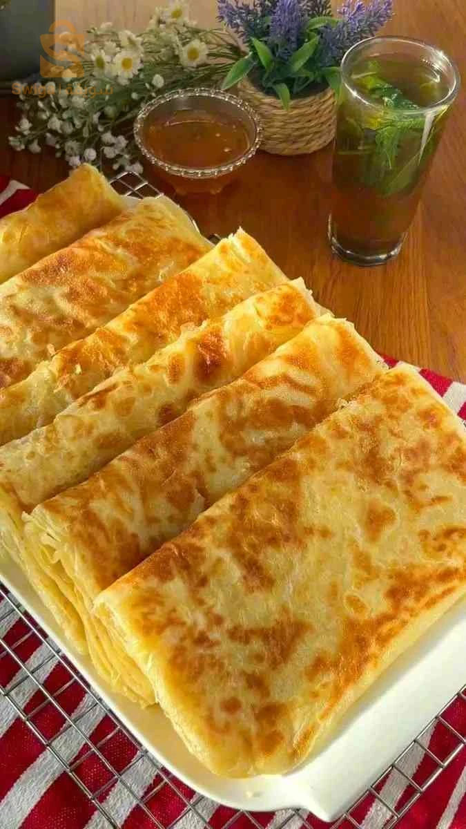 مسمن مورق وخفيف 😋🤤