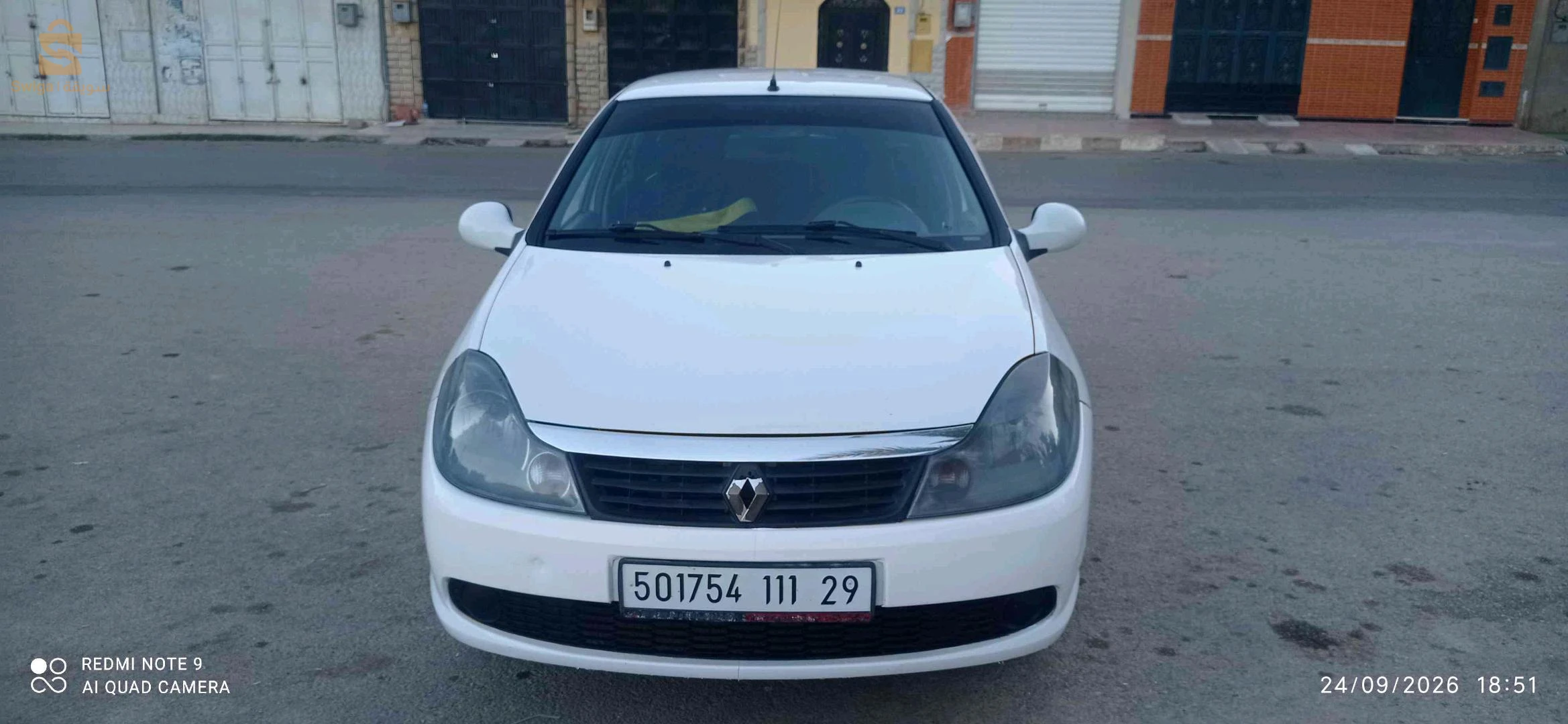 Renault SYMBOL 2011 MASCARA