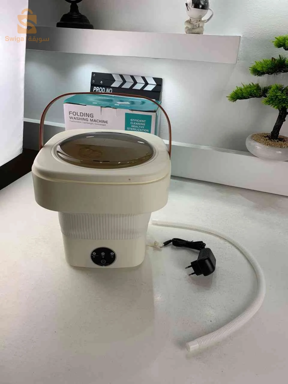 Mini Machine à Laver Pliable et Portable 3 Modes avec Fonction Déshydratation – غسالة ملابس محمولة