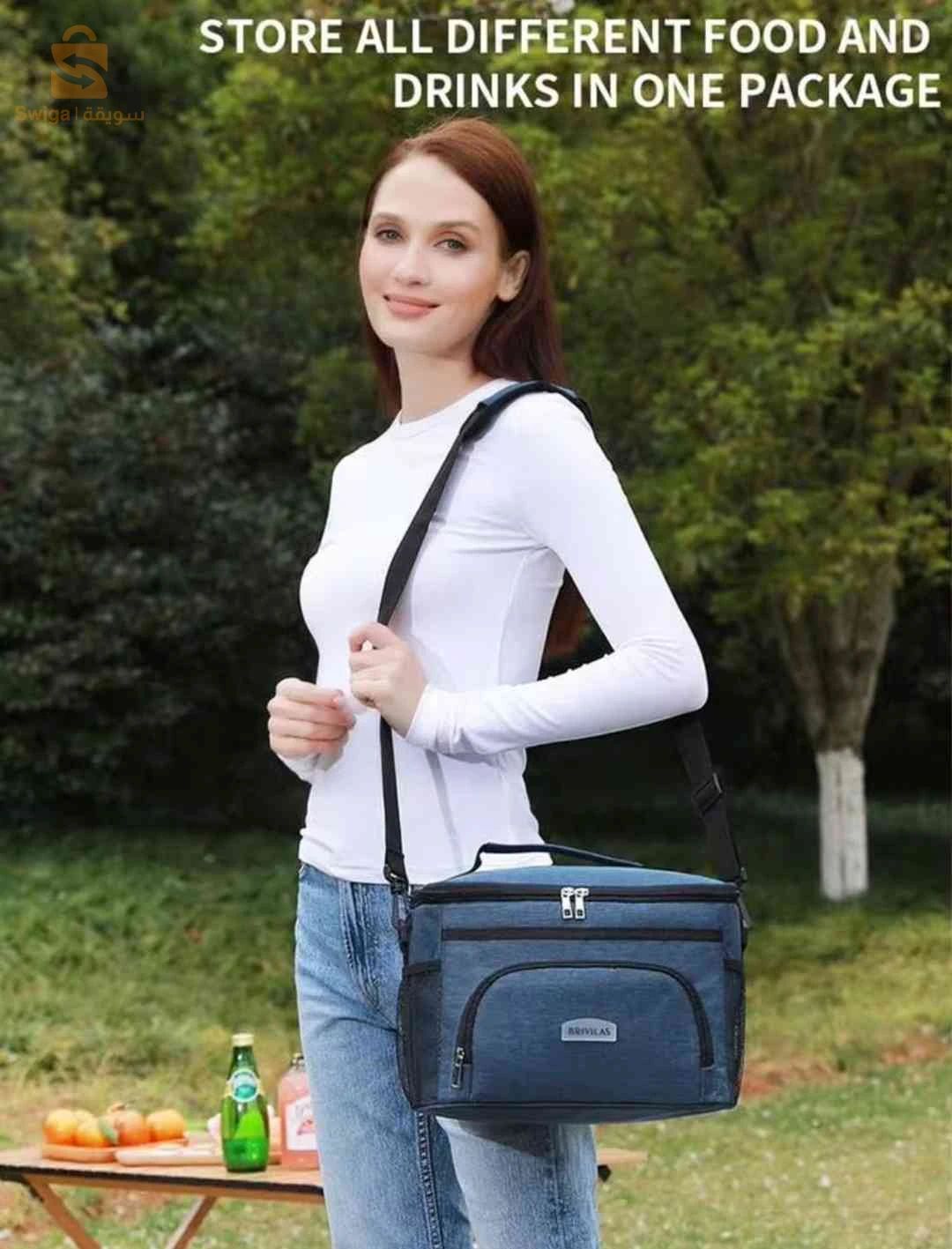 Sac Isotherme Lunch Bag Grande Capacité – Lunch Box Réutilisable