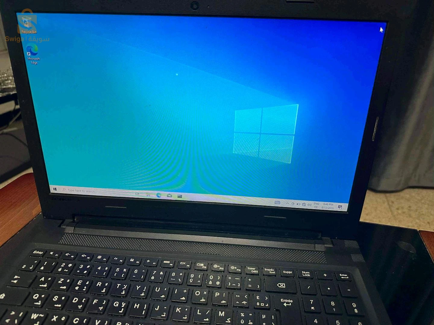 Titre de l'annonce :
Laptop Lenovo IdeaPad 100 - Core i3 (Bon état) avec chargeur d'origine