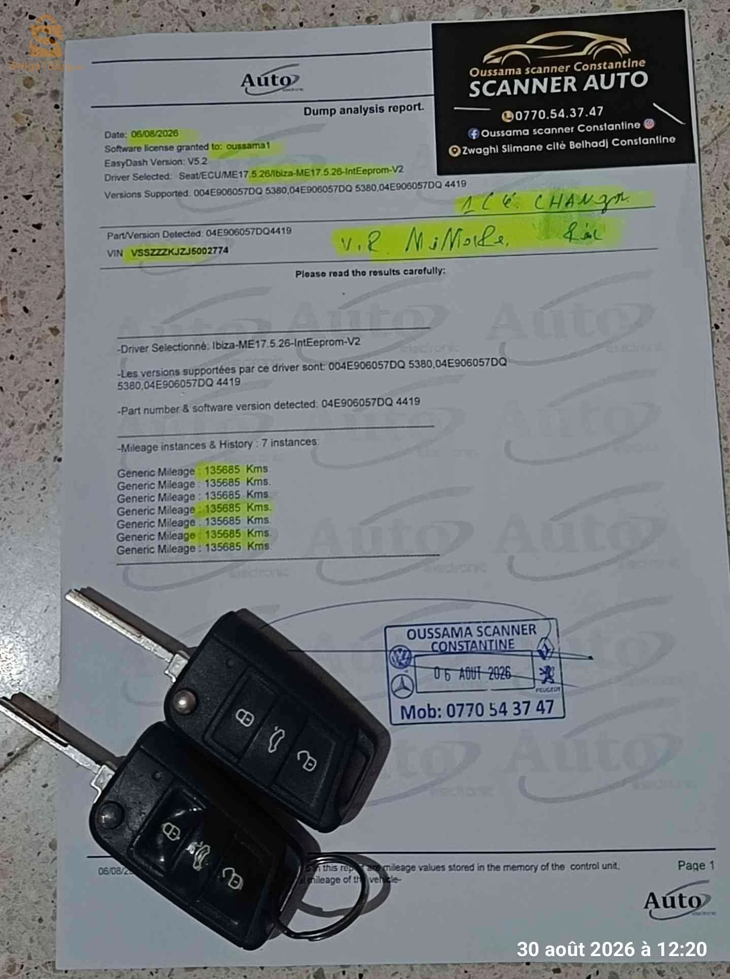 Seat Ibiza 2018 SKIKDA