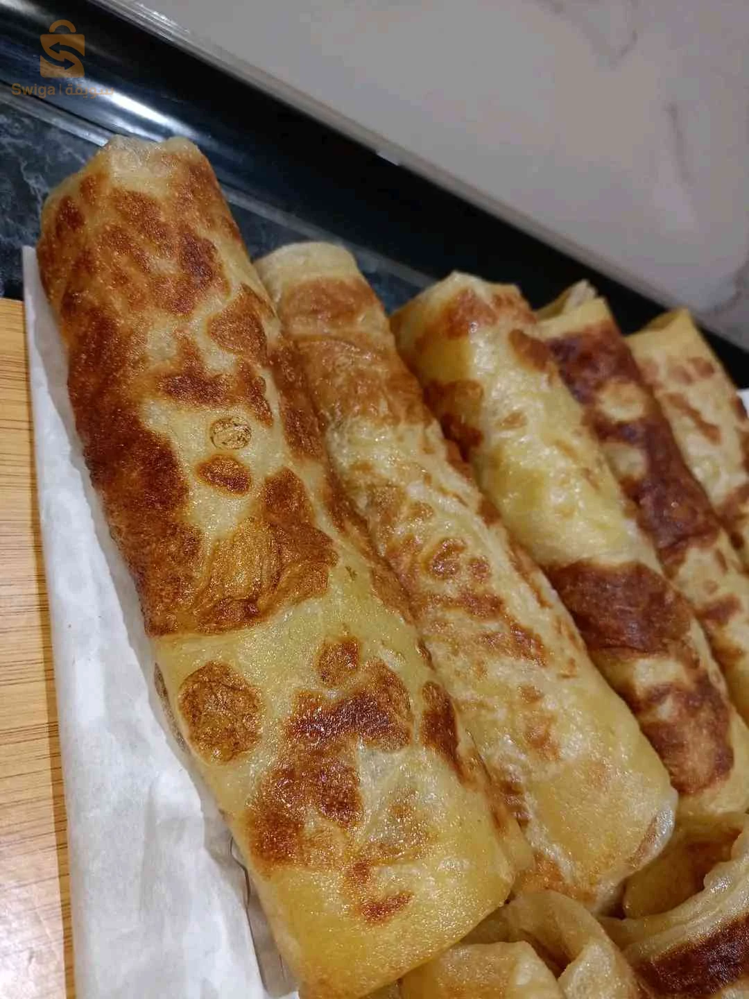 مسمن مورق وخفيف 😋🤤