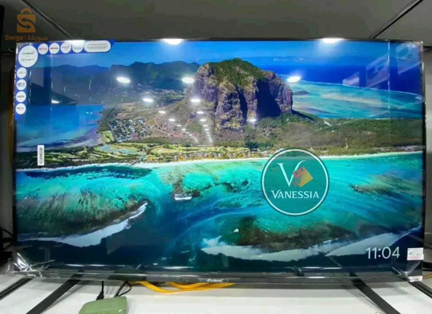 Télévision 55P Smart Android Marque Multismart 4K  Qled Tv