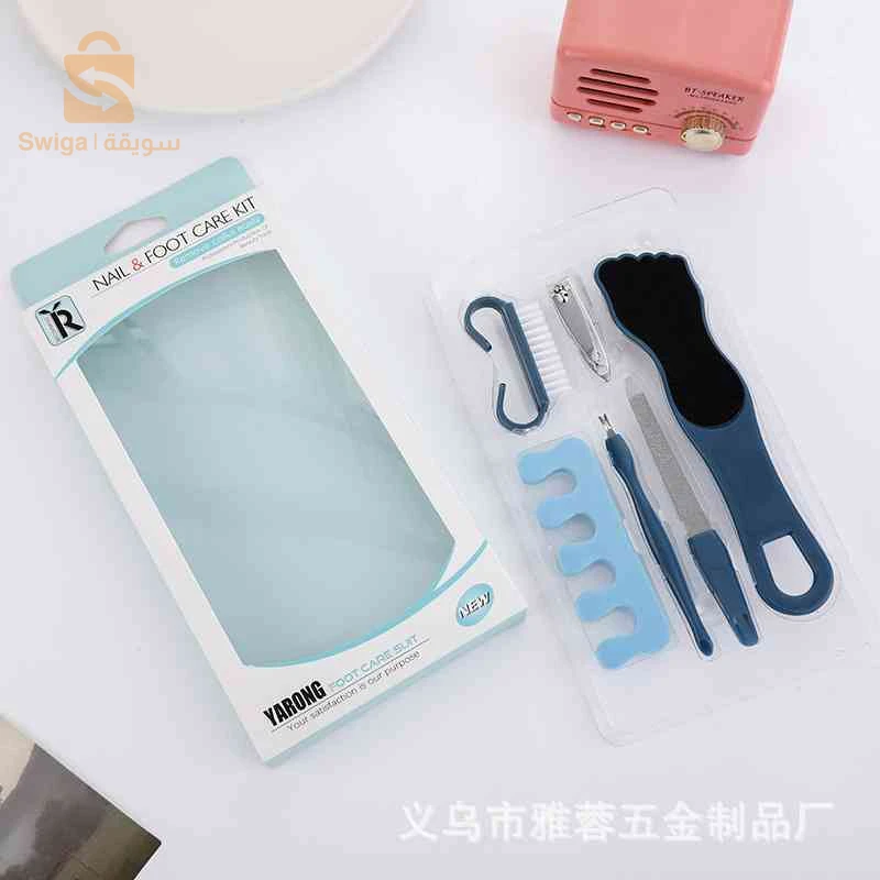Kit de Pédicure et Manucure Élimination des Callosités Soin des Ongles et Pieds Doux - مجموعة العناية بالأظافر والقدمين المتكاملة