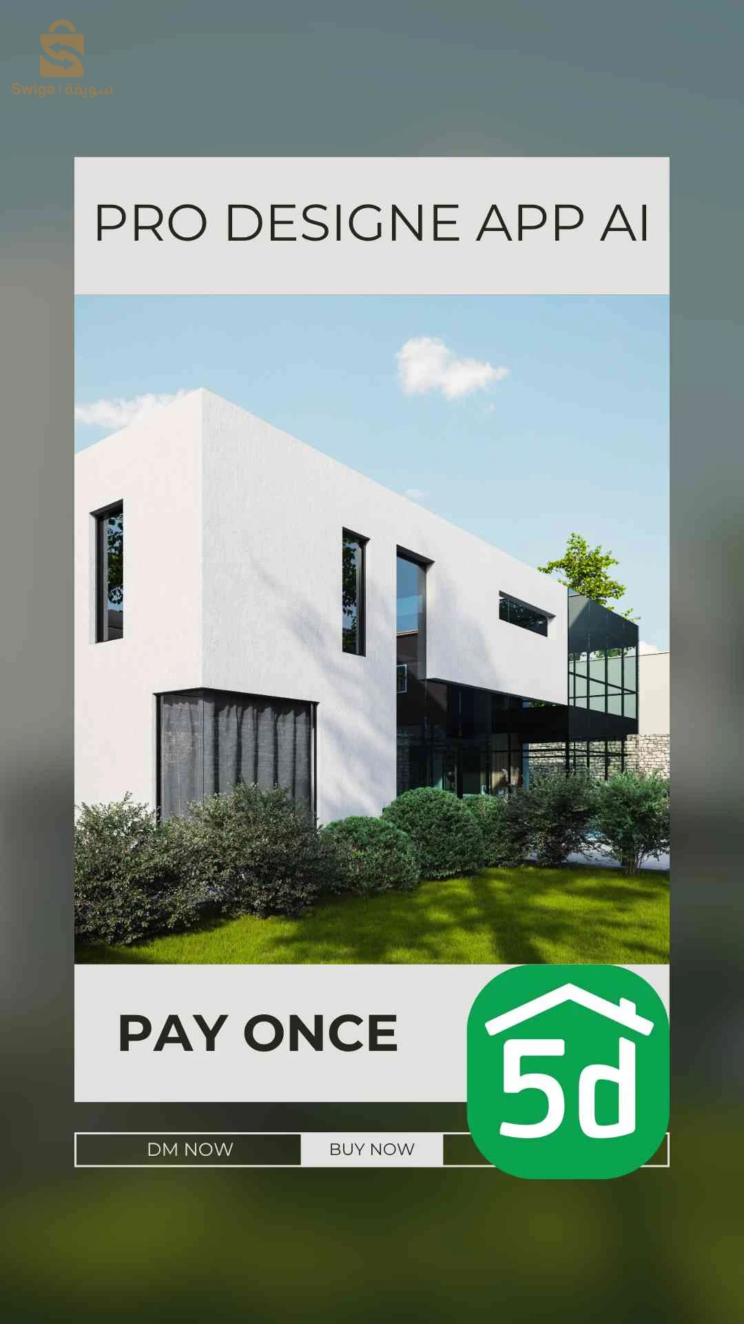 5D PLANNER. app de plan 3d pro illimitée