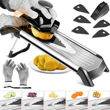 Mandolin 5en1 professional inox
