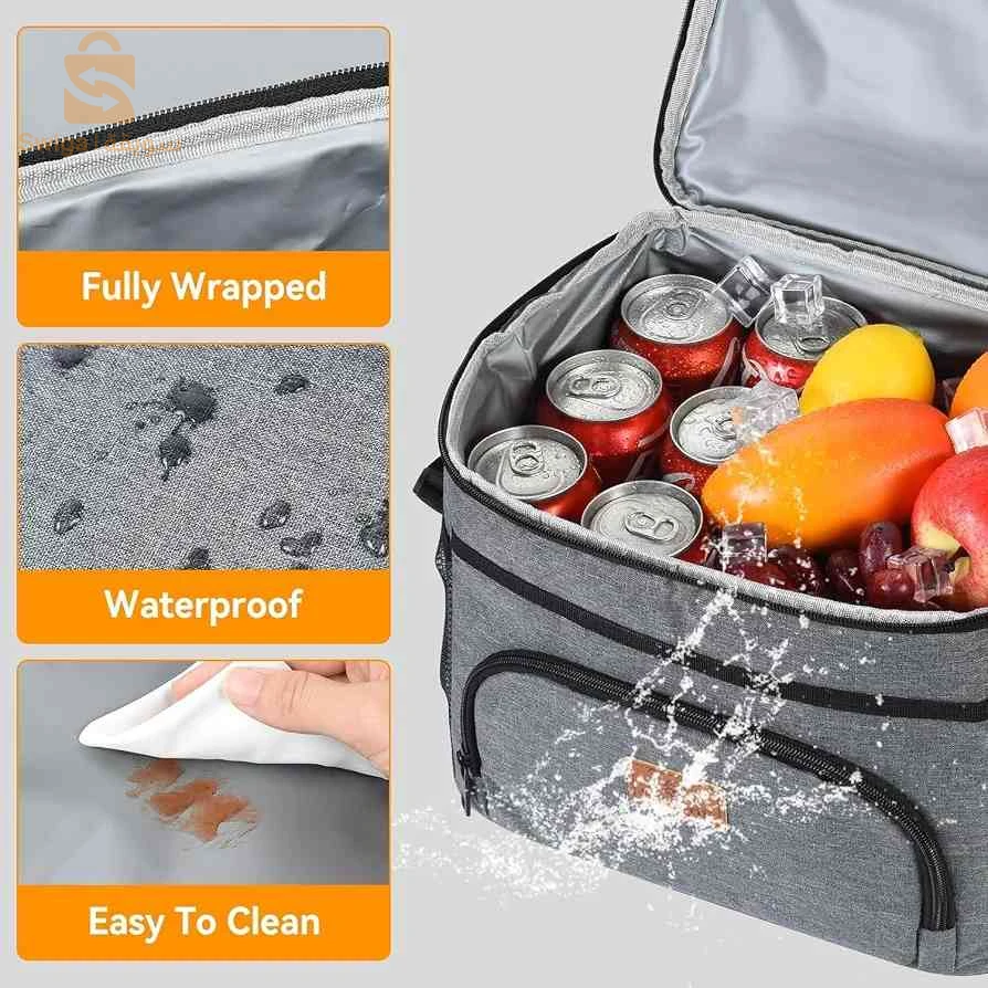 Sac Isotherme Lunch Bag Grande Capacité – Lunch Box Réutilisable