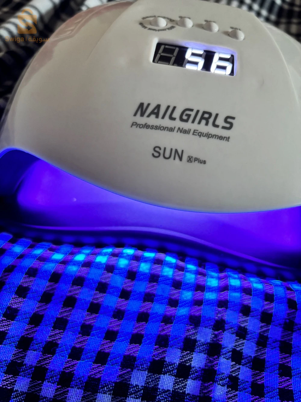 جهاز تجفيف أظافر احترافي UV/LED قوي جداً (شبه جديد)