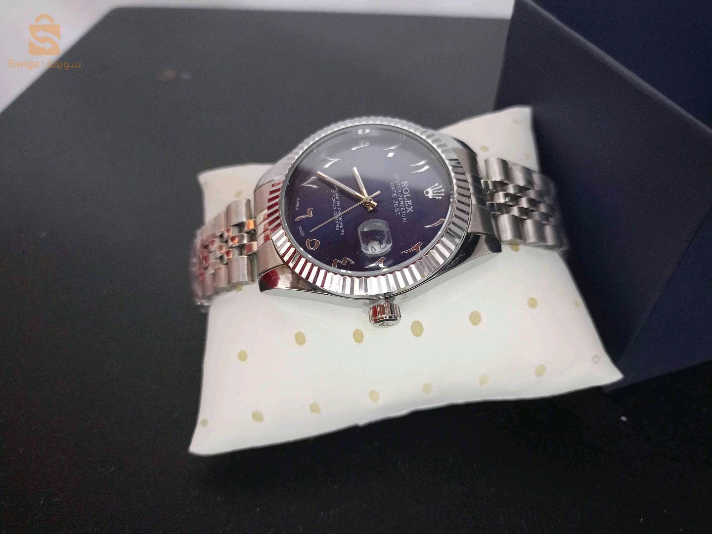 ساعة يد رجالية Rolex بجودة عالية