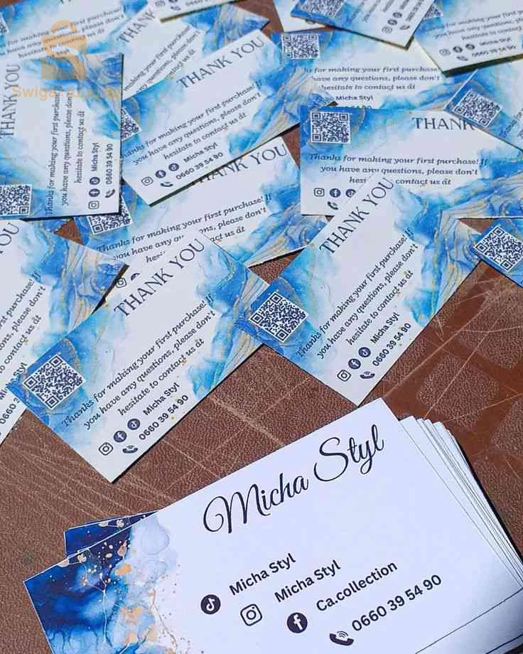 كارت فيزيت  carte visite