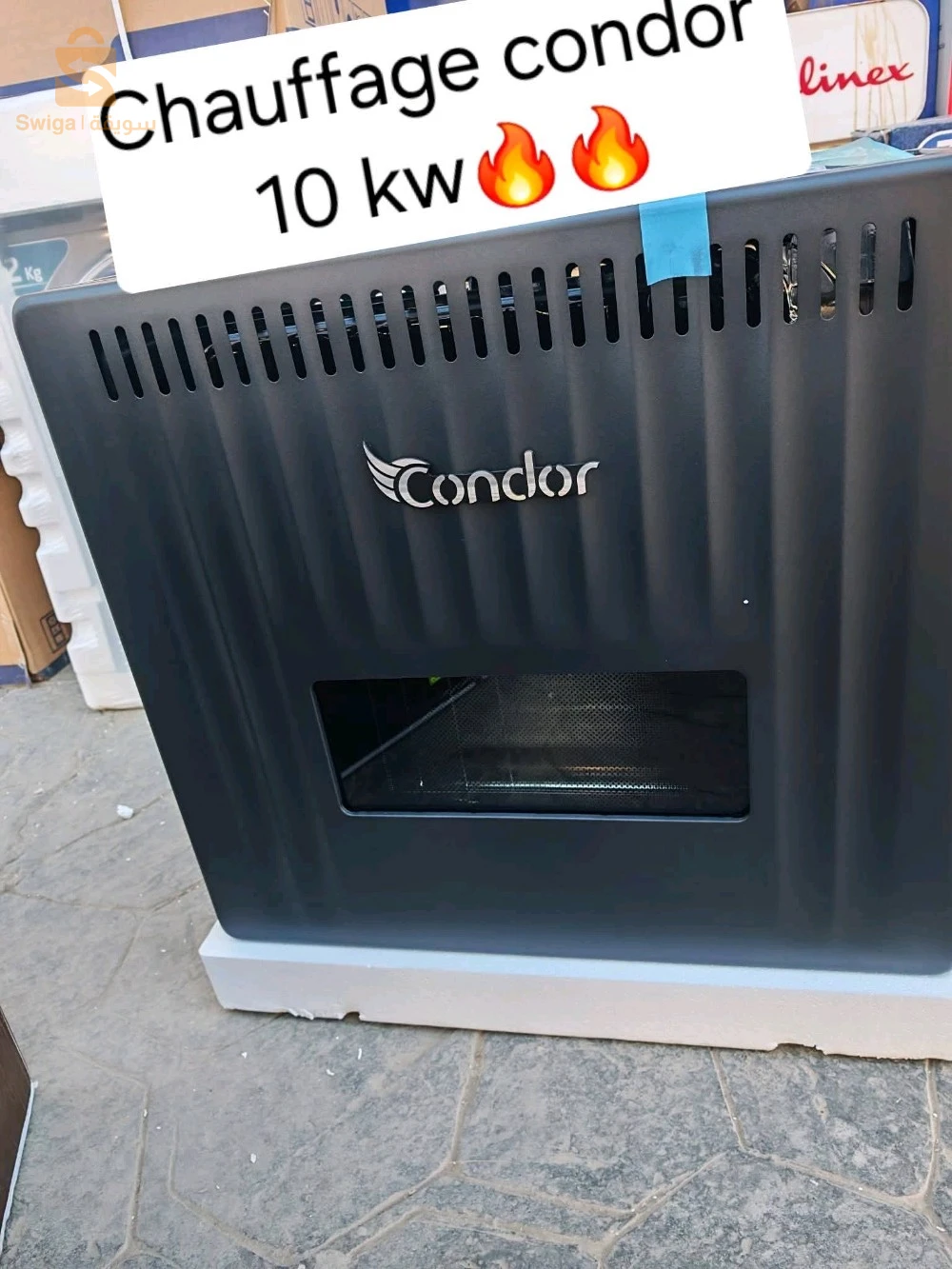 Chauffage marque condor caldo 10kw🔥🔥🔥
✅ Garantie 36 mois
✅ Couleur noir
✅ Avec détecteur de gaz
✅ Puissance 10kw
✅ Marque condor
 ✅ Dimensions :
H:660mm
L:290mm
P:655.5mm