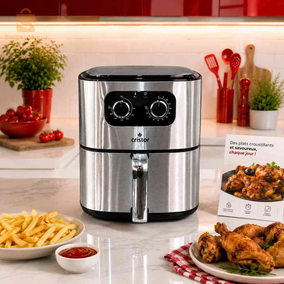Fruites Cristor 4.5L inox 1400W