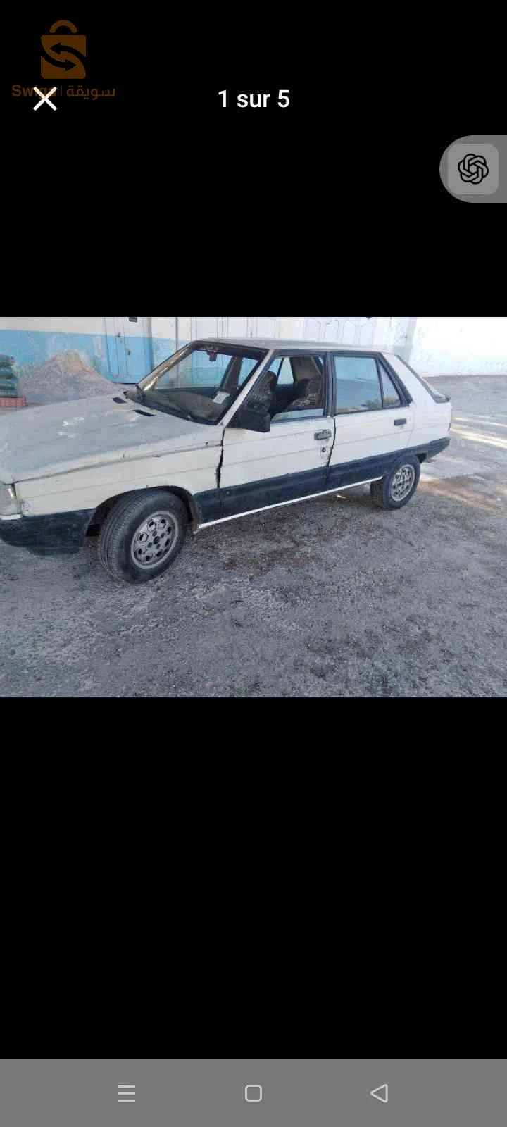 Renault R 11 1985 BLIDA