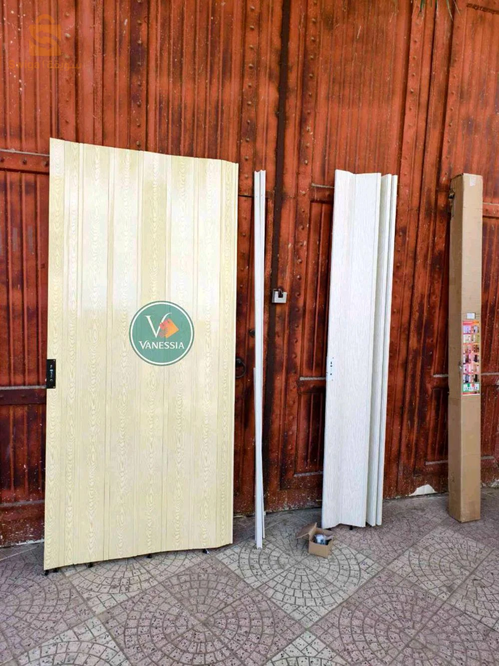 Porte accordéon