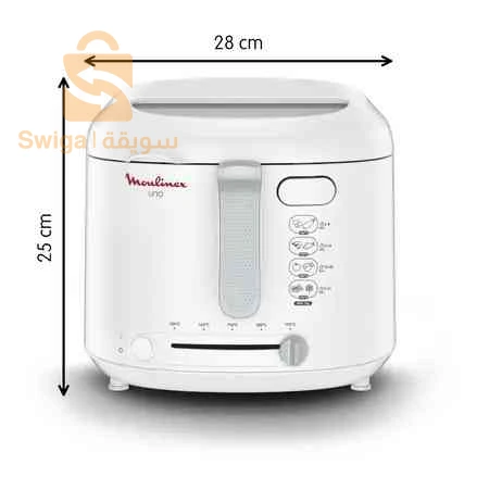 قلاية كهربائية من نوع Moulinex Uno (موديل FR 3771). 1.8 Lilles