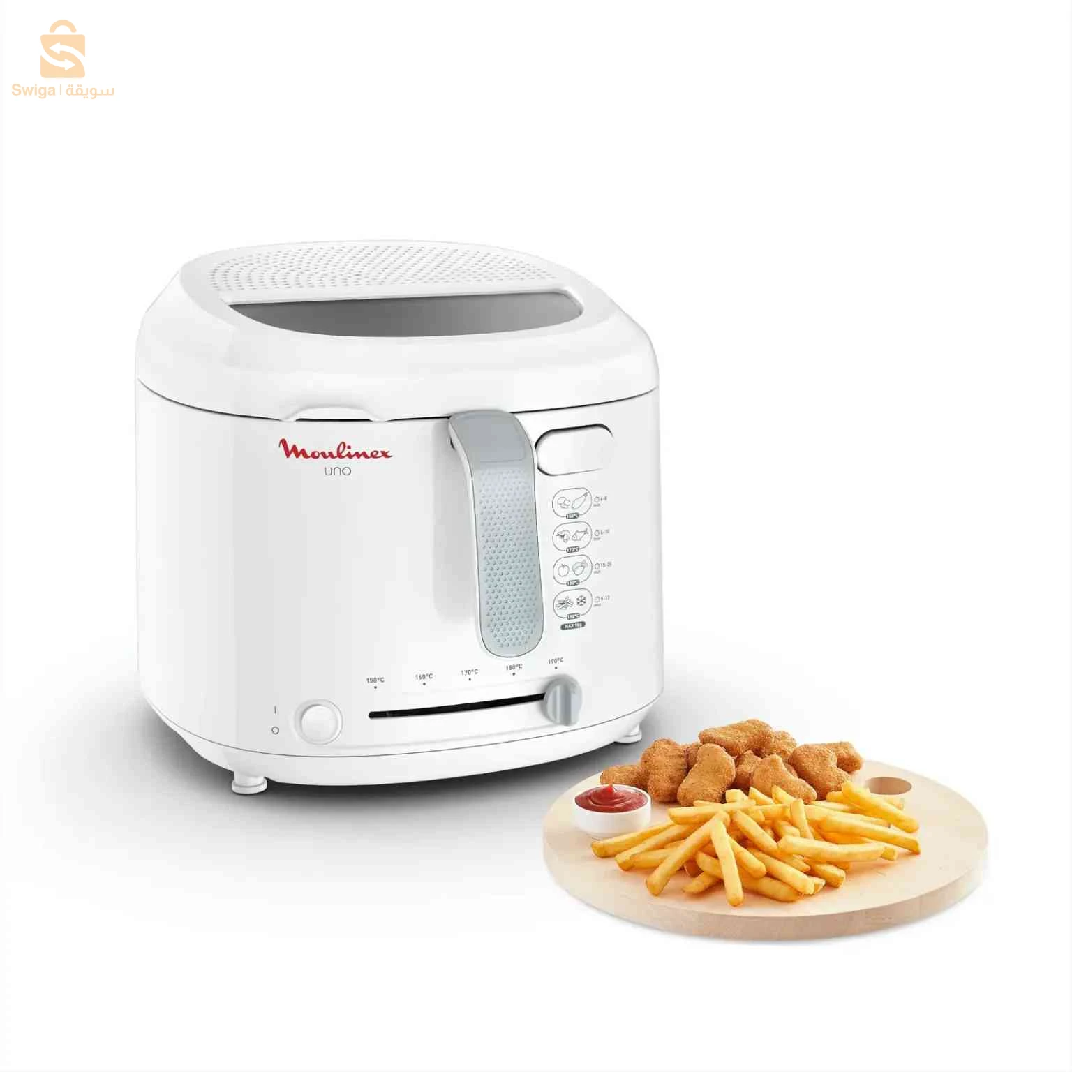 قلاية كهربائية من نوع Moulinex Uno (موديل FR 3771). 1.8 Lilles