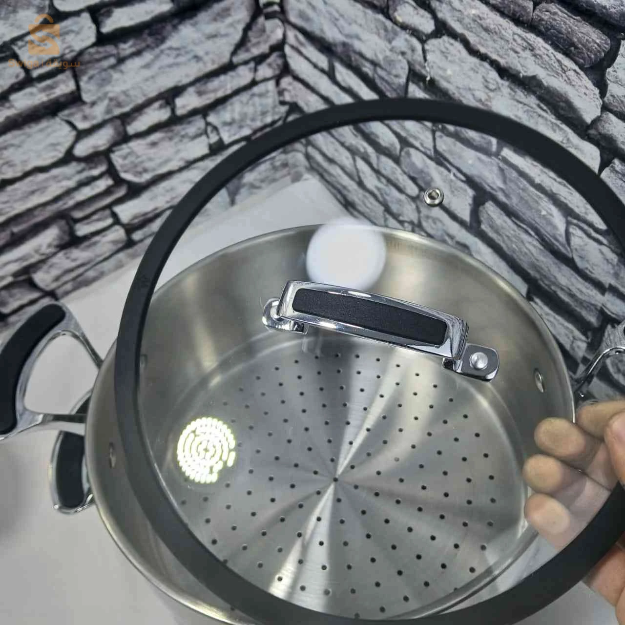 ✨ كسكاس 6 لتر Inox 18/10 ثقيل ومتين للكسكس | Couscoussier Inox 18/10, robuste et durable