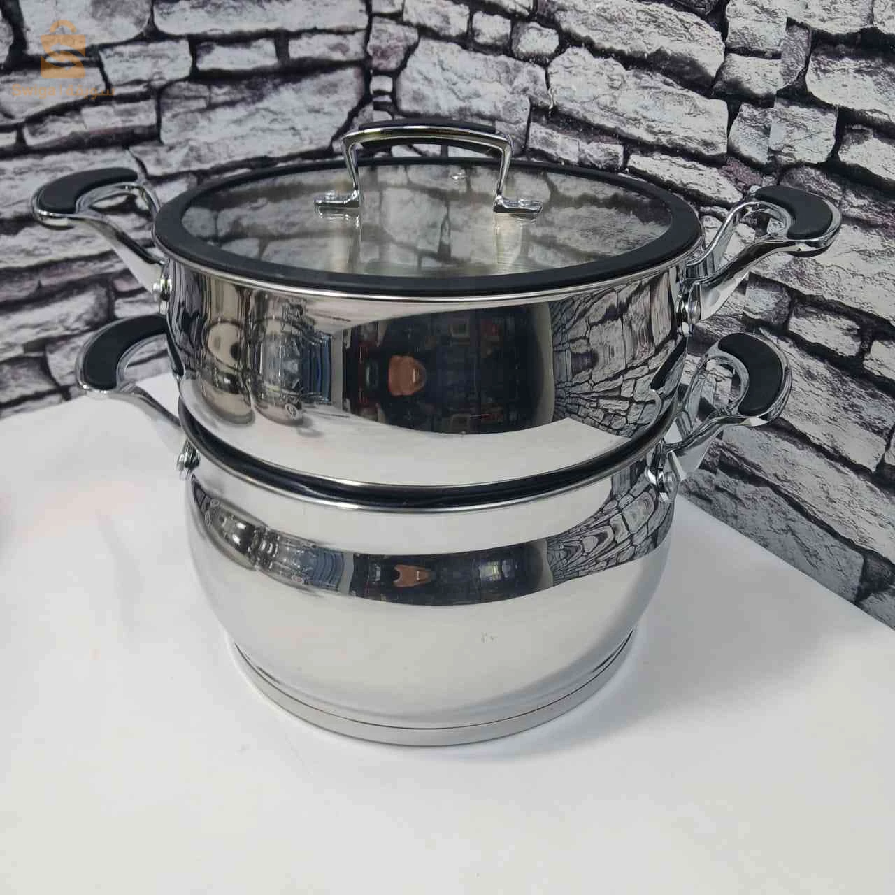 ✨ كسكاس 6 لتر Inox 18/10 ثقيل ومتين للكسكس | Couscoussier Inox 18/10, robuste et durable