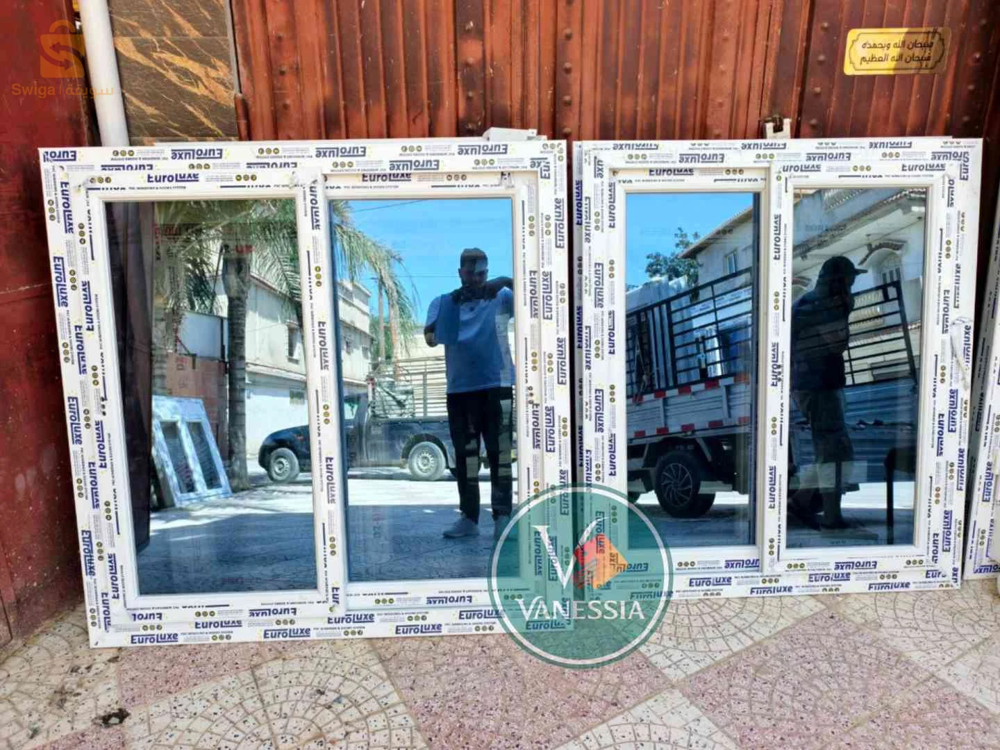 Fenêtre coulissante sa s rideaux  Stop sole profil ⭐ Euro luxe⭐⭐