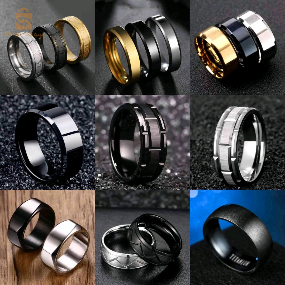 Bague en acier inoxydable