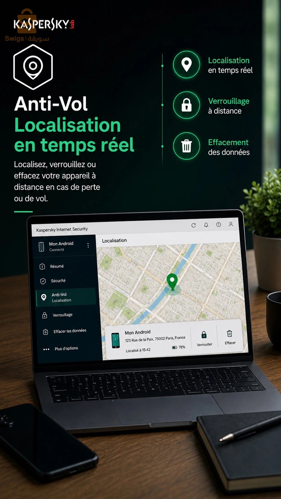 antivirus, Kaspersky, Android