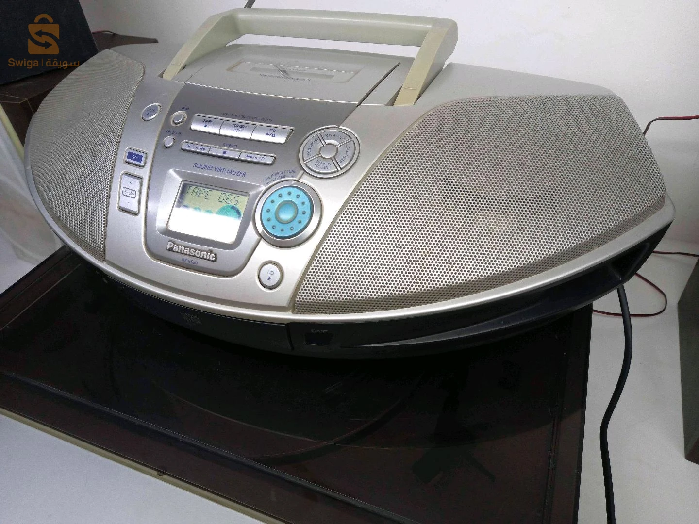 poste radio k7 cd marque Panasonic tout fonctionne