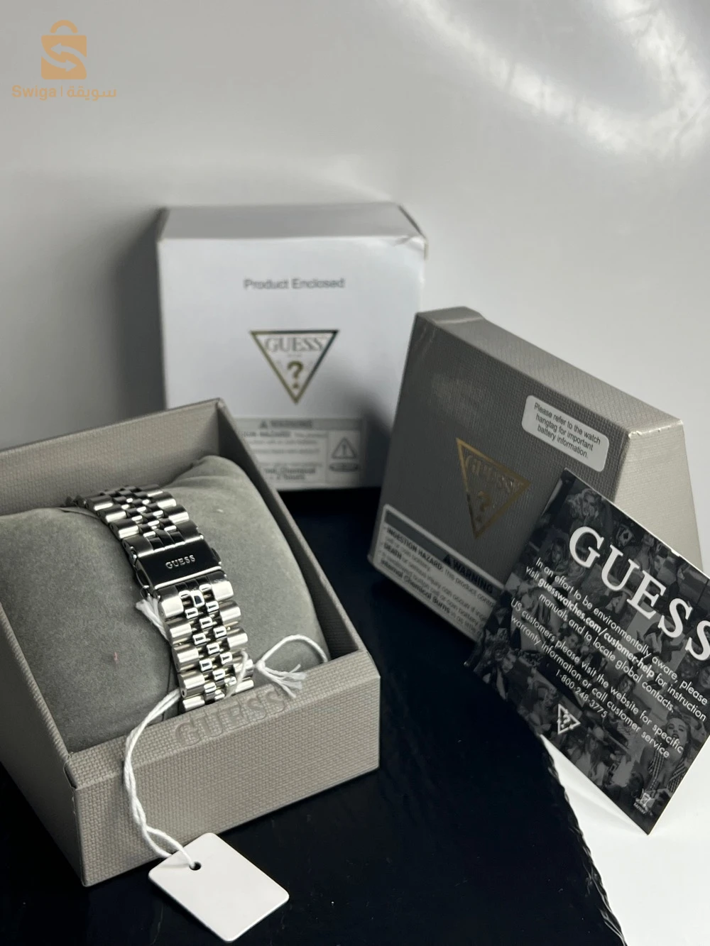 MONTRE GUESS JADEN NEUVE AUTHENTIQUE AVEC SES PAPIERS&Boîte