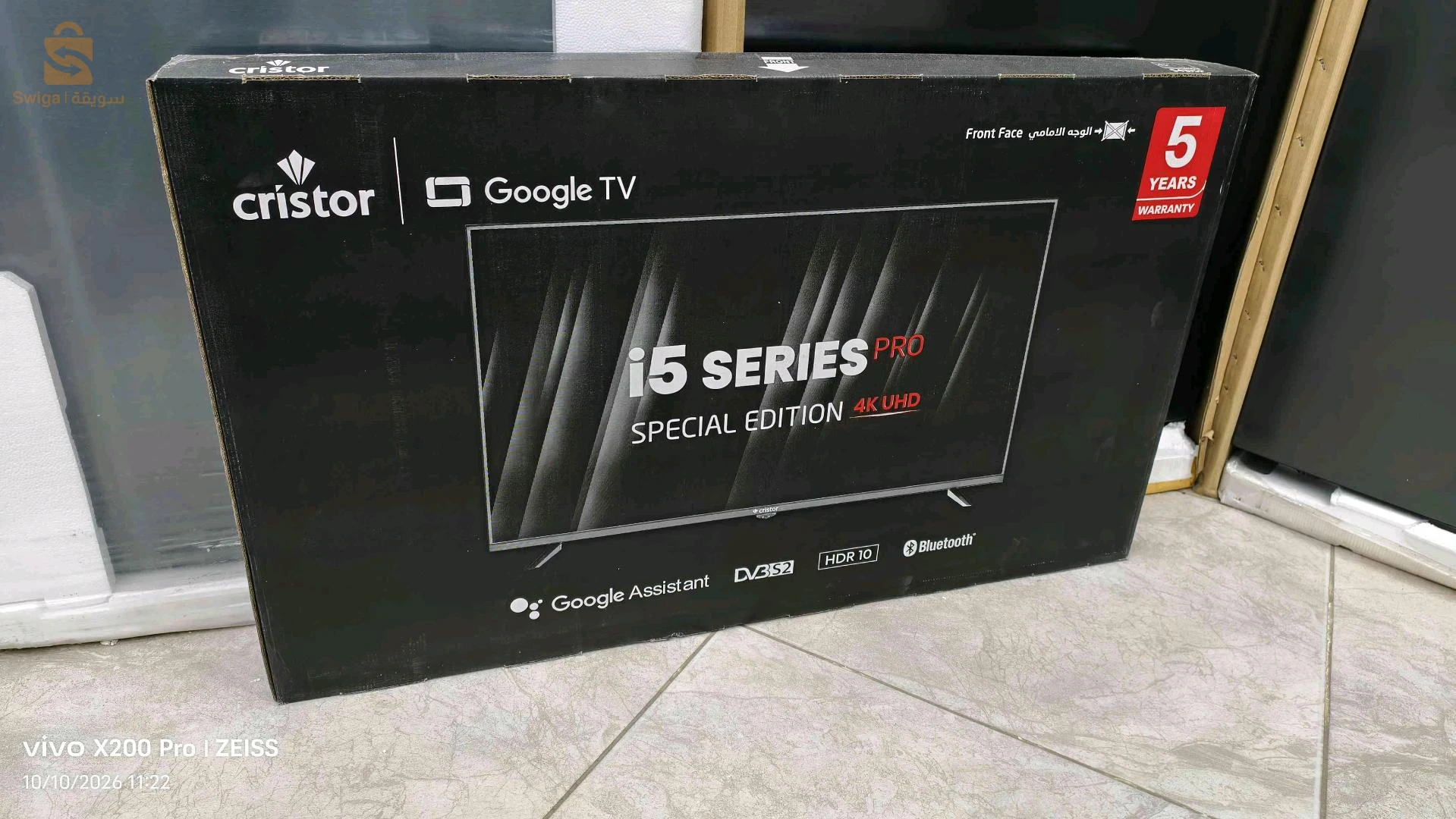 tv 43 cristor Google 4k