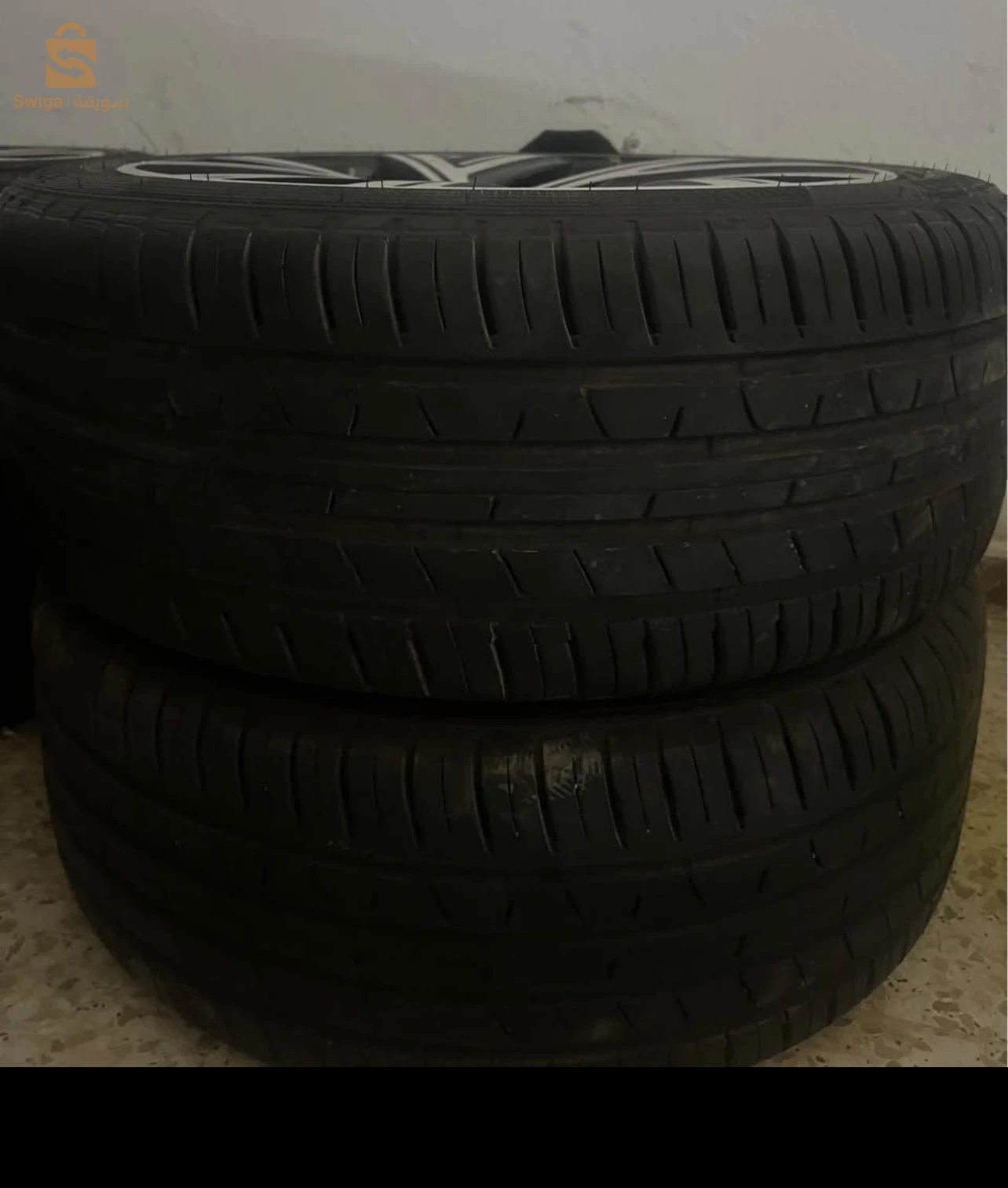 كاين 4عجلات ايريس215/45/17 ماشيين شهر فقط مزال جدد