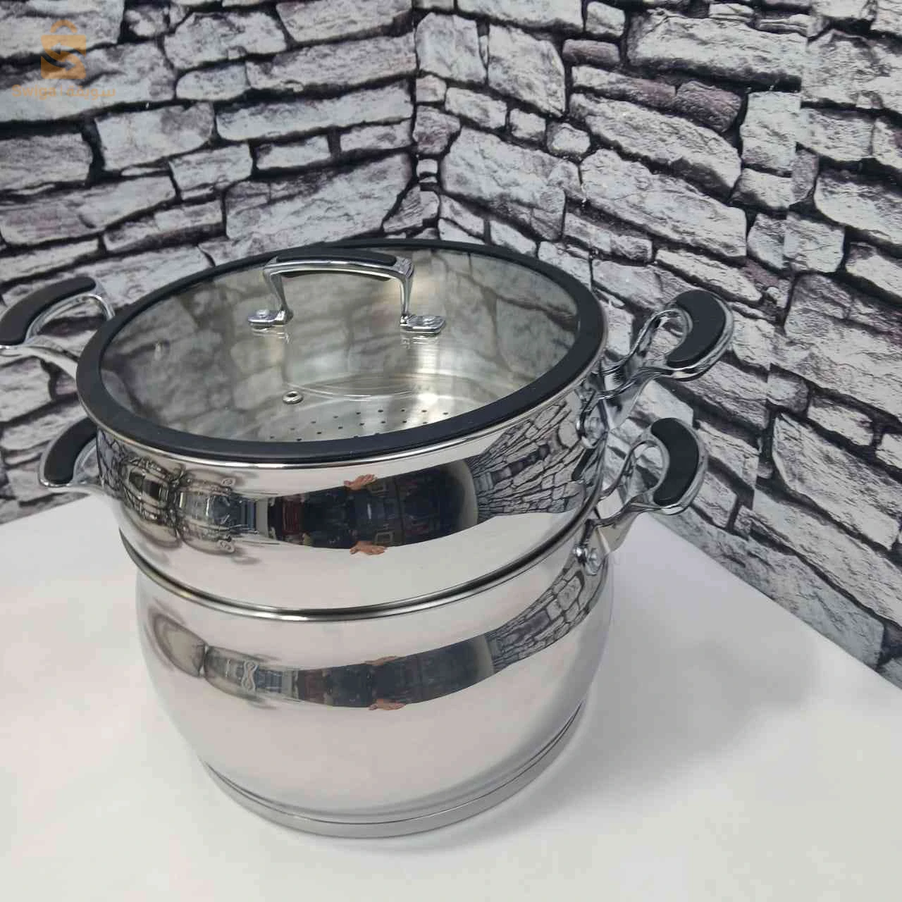 Couscousier inox luxe 4 -6- 8 litres