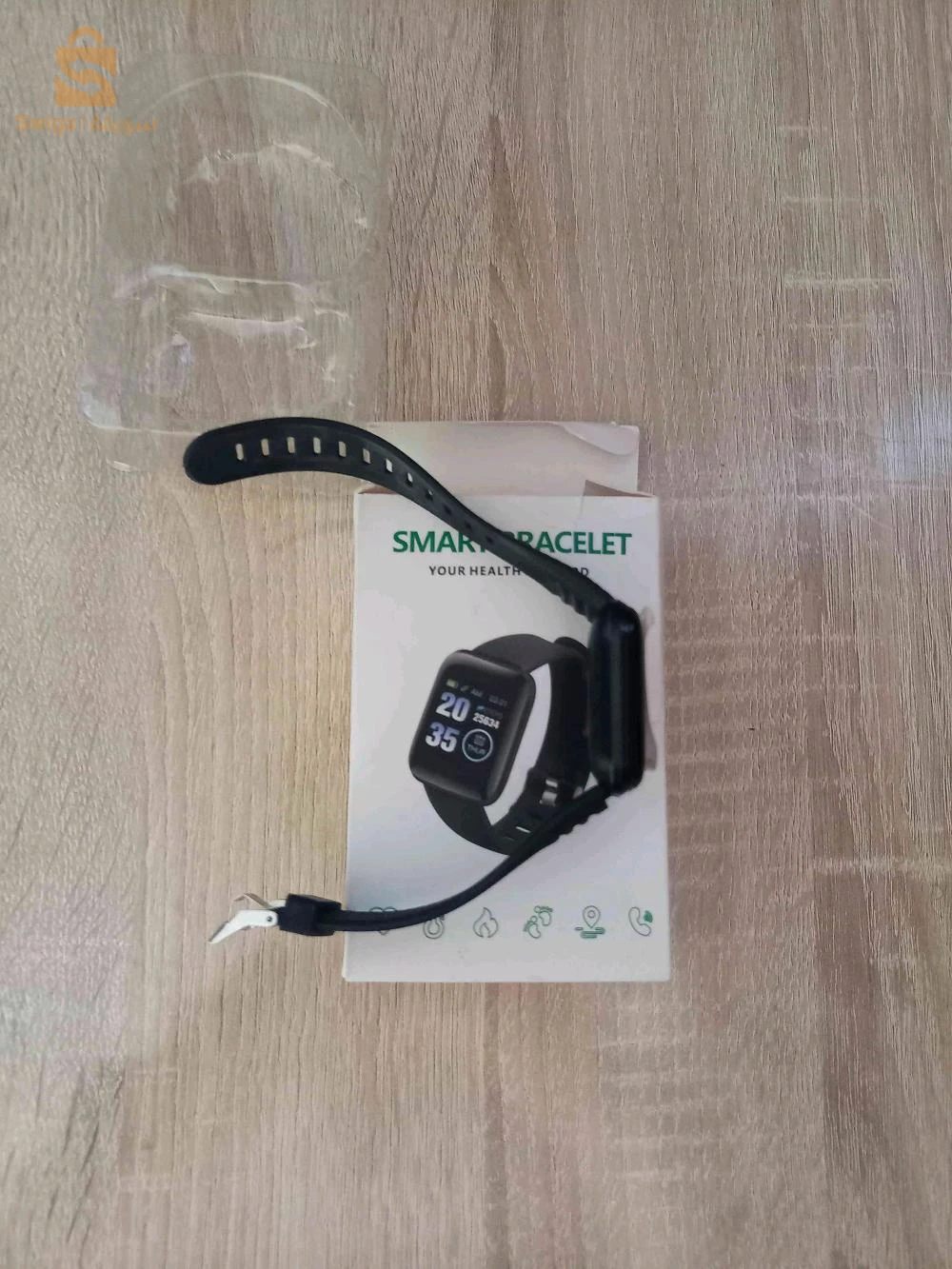 ساعة ذكية Smartwatch رياضية - أصلية متعددة الوظائف (بلاستيك حماية مازال فيها)