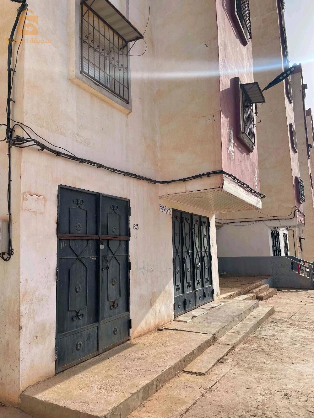 زوج محلات للبيع على الطريق الكبيرة في أولاد مالك المدينة الجديدة باريقو المحمدية