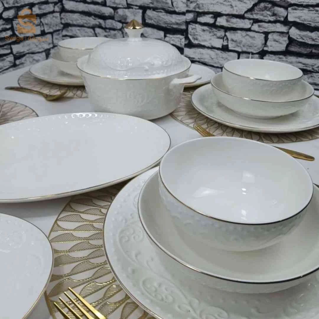 🍽️ زيني طاولتك بأرقى طقم برسلان أفغني S– ublimez votre table avec cette porcelaine afghani