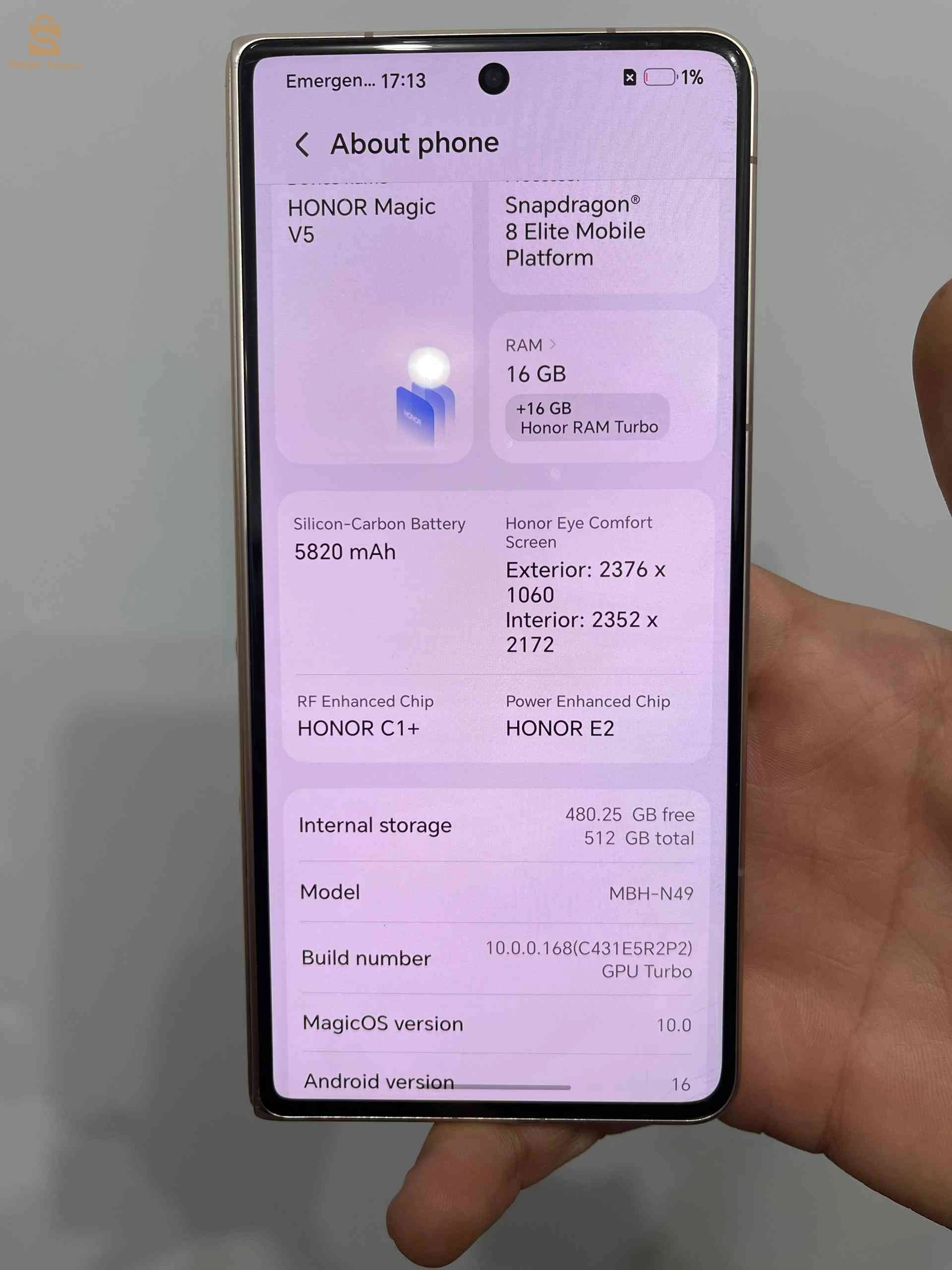 honor magic v5