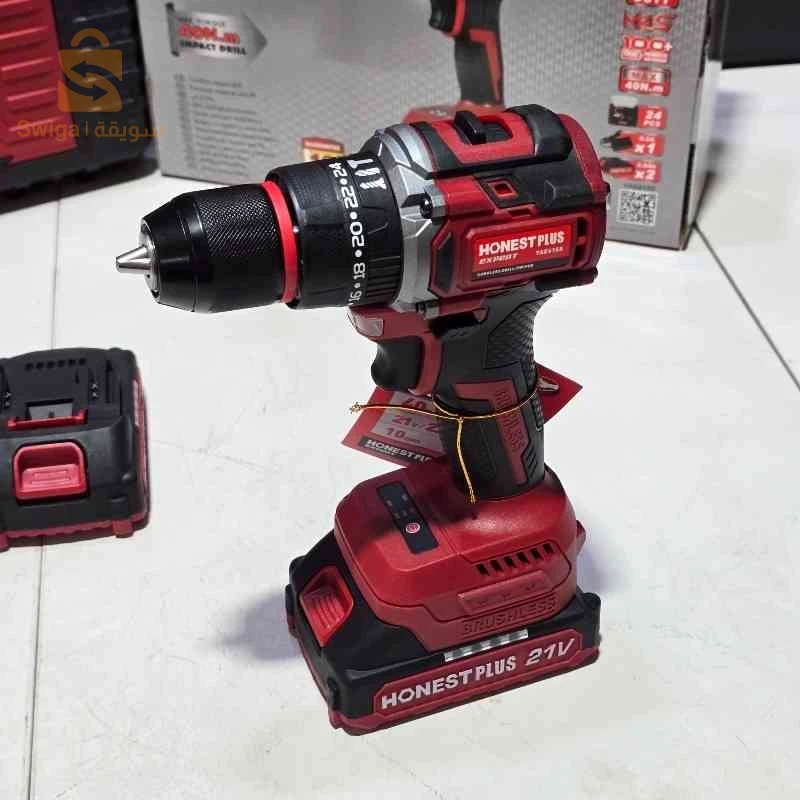 Visseuse A Percussion 40N.m Double Batterie 21V - HONESTPLUS