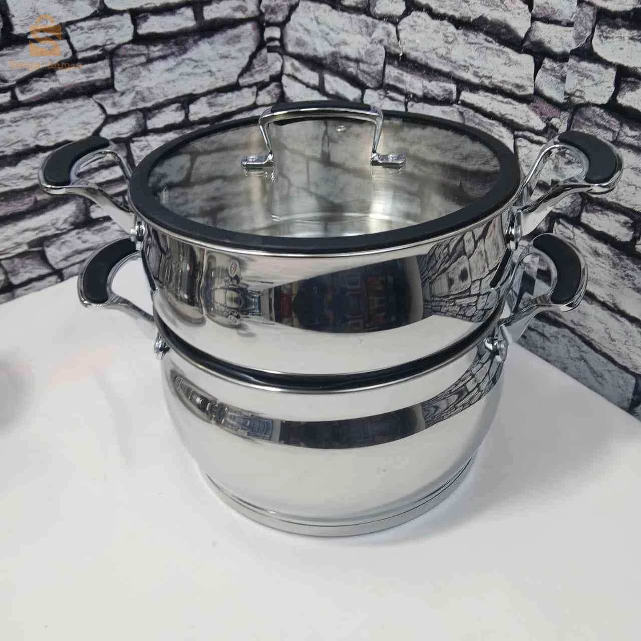 ✨ كسكاس 6 لتر Inox 18/10 ثقيل ومتين للكسكس | Couscoussier Inox 18/10, robuste et durable