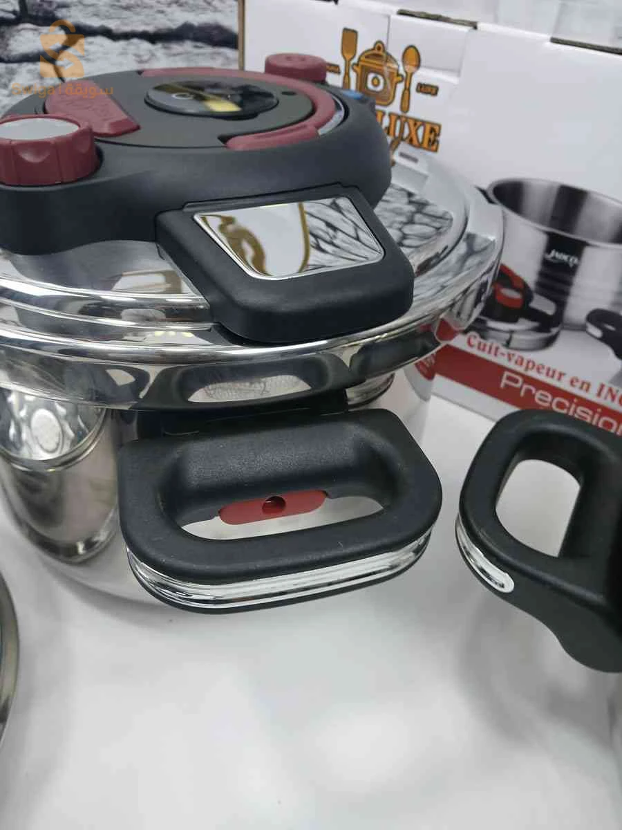 طقم أواني الضغط والطهي الذكي JADCO NV_Noir